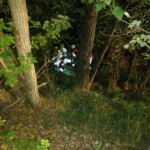 Einsatzkräfte - Personenrettung Abhang Übung