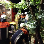 Einsatzkräfte - Personenrettung Abhang Übung