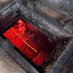 der glühende Kamin