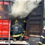 Schulung und Training im Brandübungscontainer