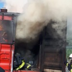 Schulung und Training im Brandübungscontainer