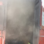 Schulung und Training im Brandübungscontainer