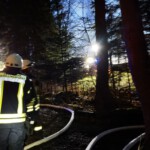 verlegte Schlauchleitung