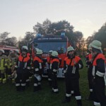 Einsatzbesprechung der Einsatzkräfte