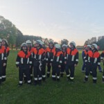 Einsatzbesprechung der Einsatzkräfte