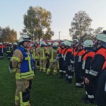 Einsatzbesprechung der Einsatzkräfte