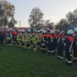 Einsatzbesprechung der Einsatzkräfte