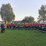 Einsatzbesprechung der Einsatzkräfte