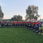 Einsatzbesprechung der Einsatzkräfte