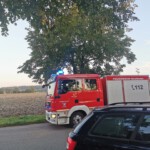 TSF vor dem Kindergarten in Oestheim