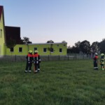 Feuerwehr Löschübung am Kindergarten in Oestheim